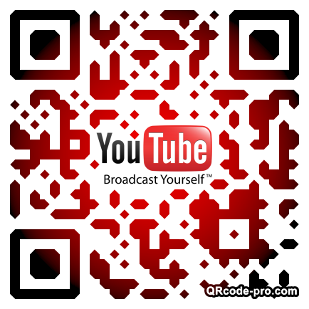 QR code with logo XDe0