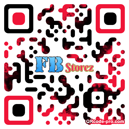 QR code with logo XH70