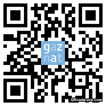 QR code with logo XIT0