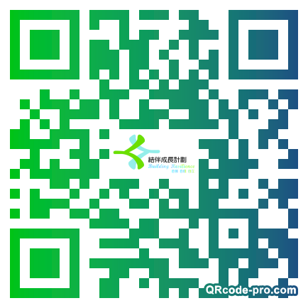 QR code with logo XLg0