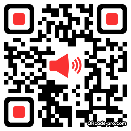QR code with logo Xev0