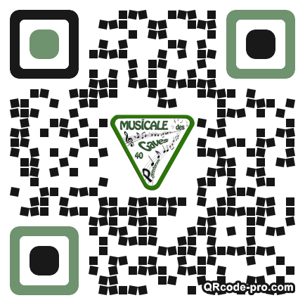 QR code with logo XkE0