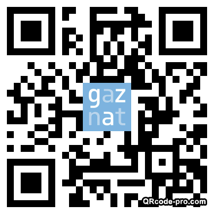 QR code with logo Xkn0