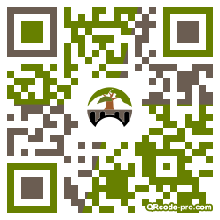 QR code with logo Xky0