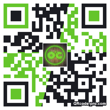QR code with logo XmT0