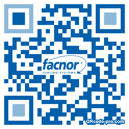 QR code with logo Xve0