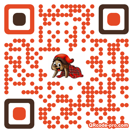 QR code with logo YAP0