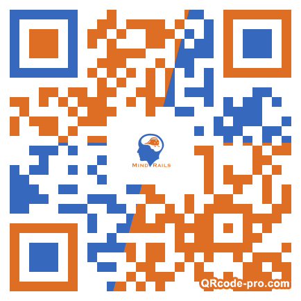 QR code with logo YPZ0