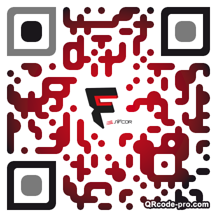 QR code with logo YVQ0
