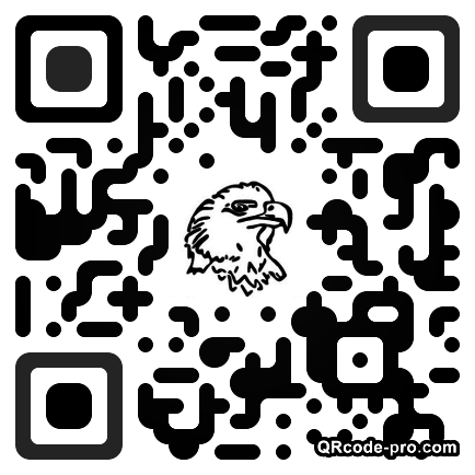 QR code with logo YWi0