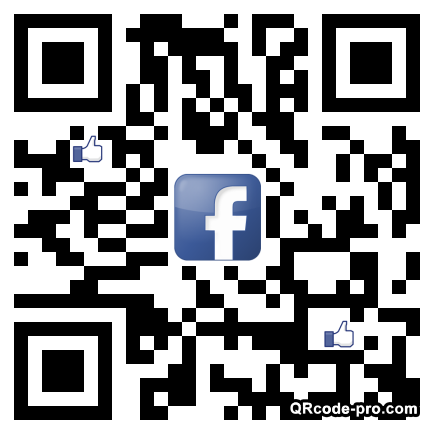 QR code with logo YbS0