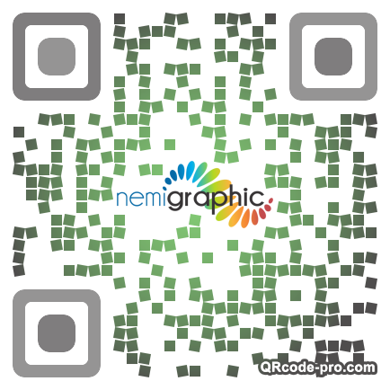 QR code with logo YcJ0