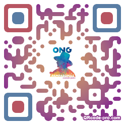 QR code with logo Ytn0