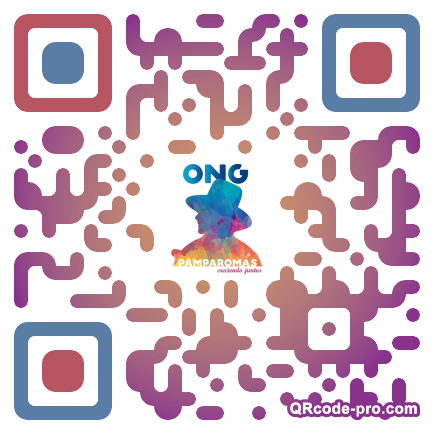QR code with logo Ytn0