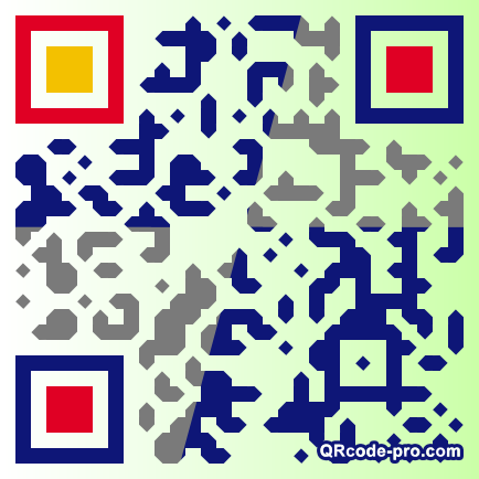 QR code with logo Yz10