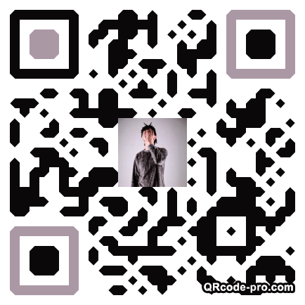 QR code with logo ZB40