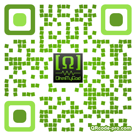 QR code with logo ZBL0