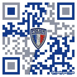 QR code with logo ZCC0