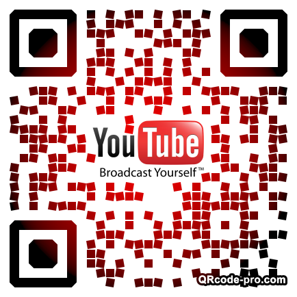QR code with logo ZHT0