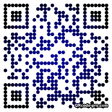 QR code with logo ZV10