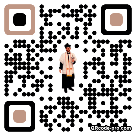 QR code with logo Zft0