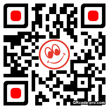 QR code with logo ZmB0
