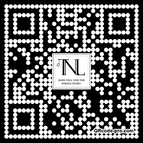 QR code with logo Zna0