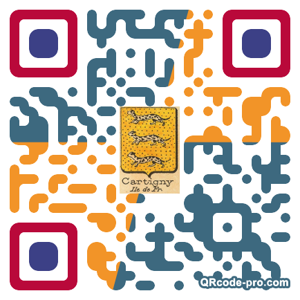 QR code with logo Znj0