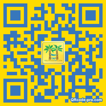 QR code with logo ZoO0