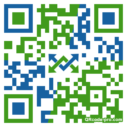 QR code with logo ZrE0
