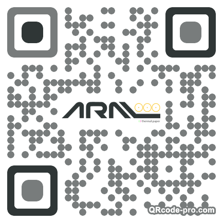 QR code with logo Zts0