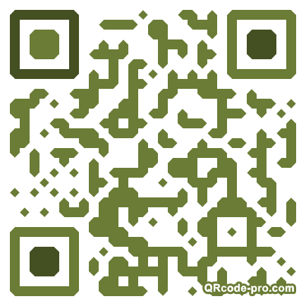 QR code with logo Zxr0