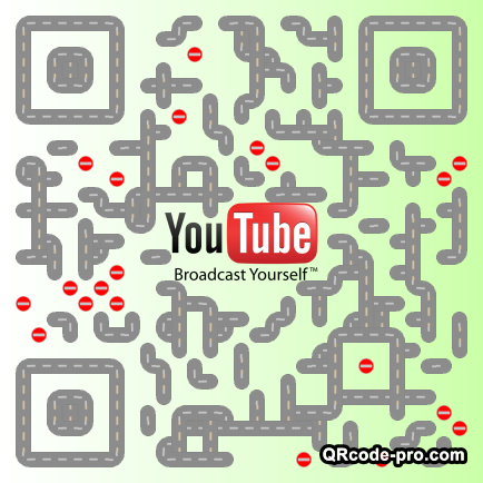 QR code with logo ZzA0