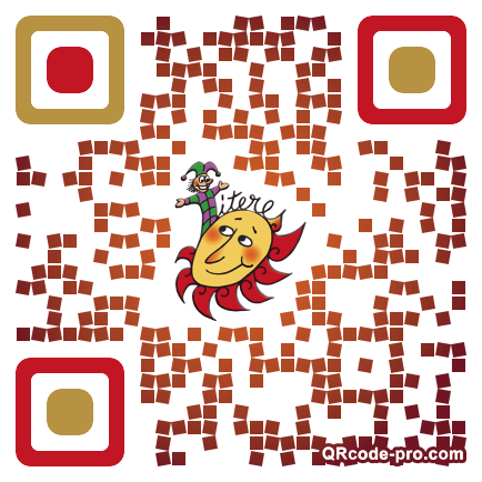 QR code with logo Zzx0