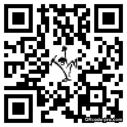 QR code with logo a2s0