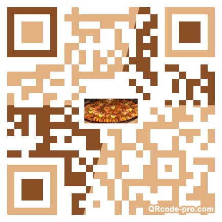 QR code with logo a700
