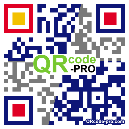 QR code with logo aBZ0