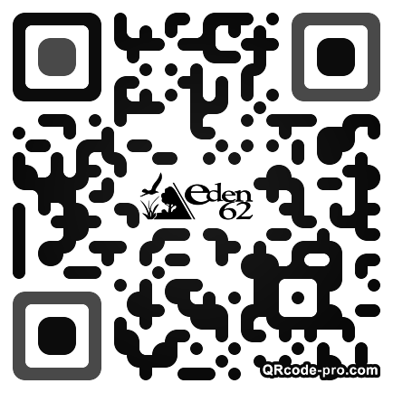 QR code with logo aXY0