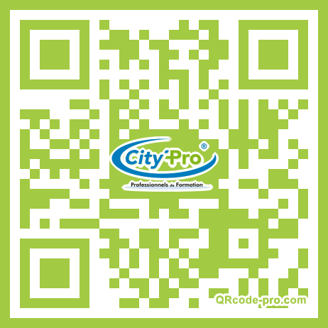 QR code with logo ab30
