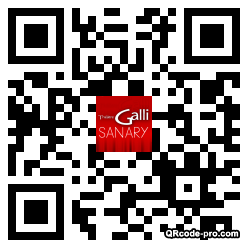 QR code with logo asO0