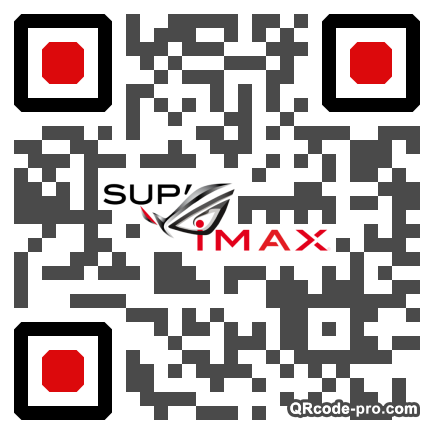 QR code with logo b0t0