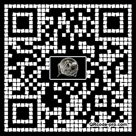 QR code with logo bRw0