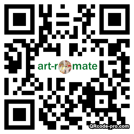 QR code with logo bZH0