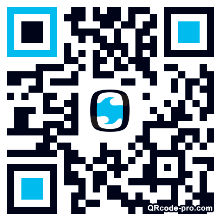 QR code with logo bzB0