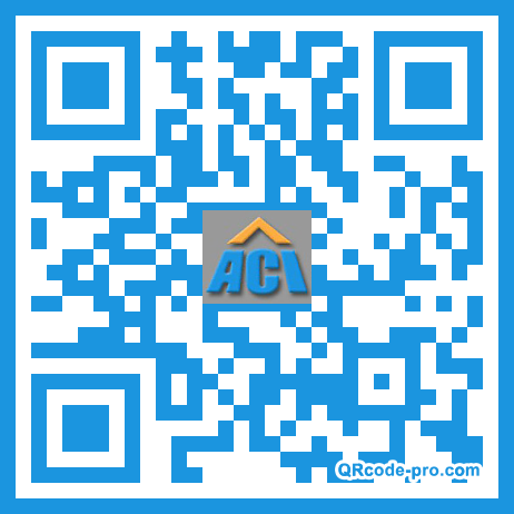 QR code with logo dR90