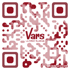 QR code with logo dXb0