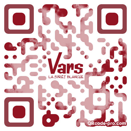QR code with logo dXb0