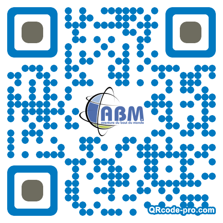 QR code with logo dcb0