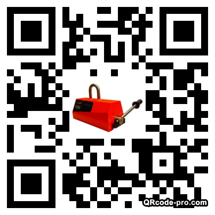 QR code with logo dhz0