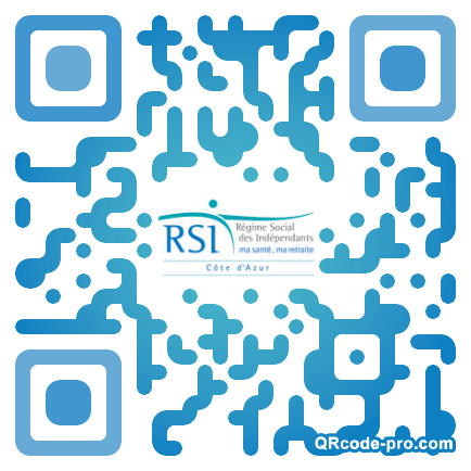 QR code with logo dlh0
